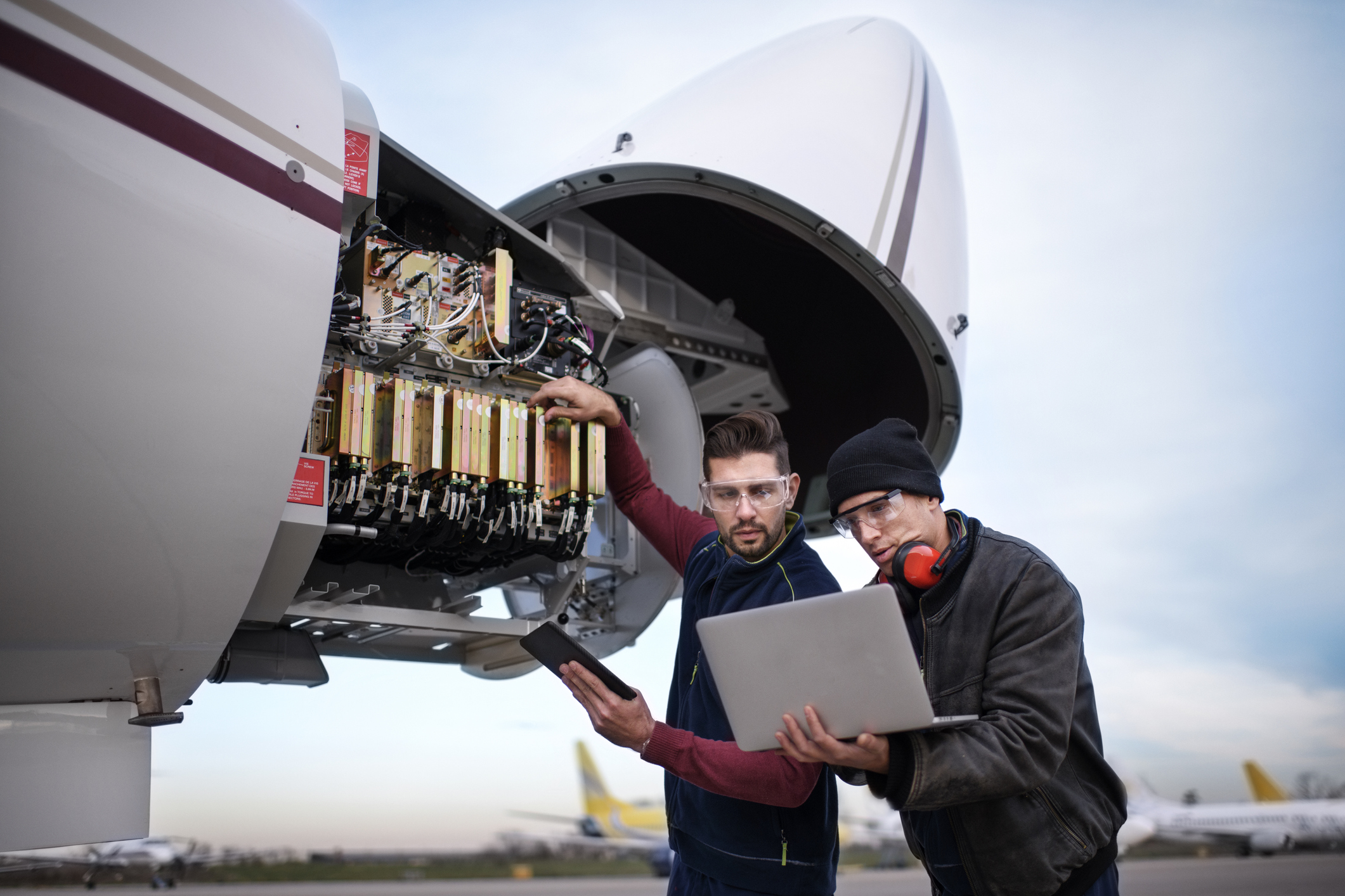 Aircraft maintenance ensures flight reliability