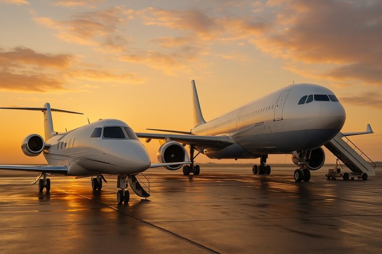 Private Jet Services vs. Commercial Flights